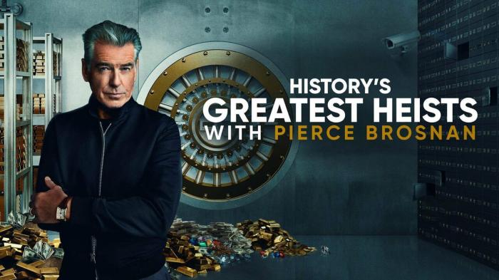 Watch History S Greatest Heists With Pierce Brosnan Episode 1