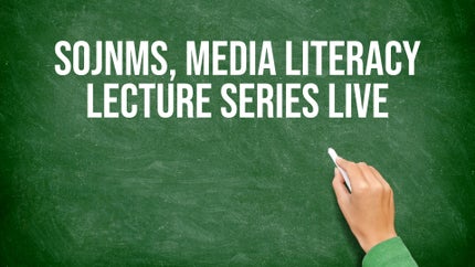 SOJNMS, Media Literacy Lecture Series Live Episode 6 on DD Gyandarshan - past program