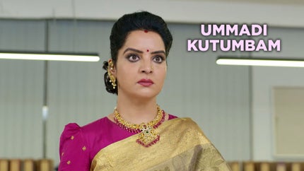 Ummadi Kutumbam Episode 213 on Zee Telugu HD - past program