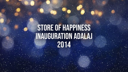 Store Of Happiness Inauguration Adalaj 2014 on Dada Bhagwan Foundation - past program