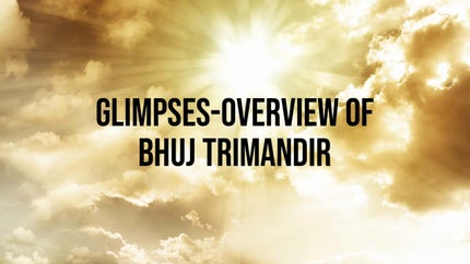 Glimpses-Overview Of Bhuj Trimandir on Dada Bhagwan Foundation Gujarati - past program