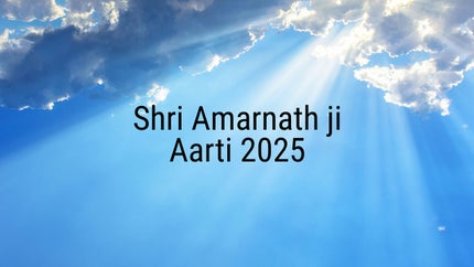 Shri Amarnath ji Aarti 2025 on mh1 Shraddha - past program