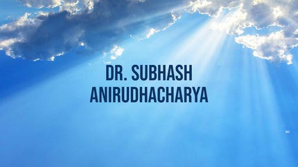 Dr. Subhash Anirudhacharya on Darshan 24 - past program