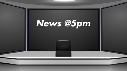 News @5pm on HM TV - past program