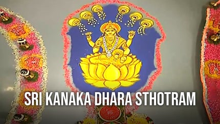 Sri Kanaka Dhara Sthotram on Bhakti TV - past program