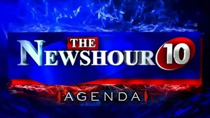 The Newshour 10 Agenda on Times Now World - future program