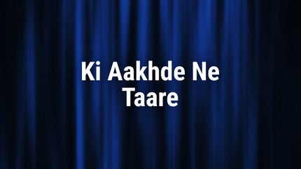 Ki Aakhde Ne Taare on WPN World Punjabi News - past program