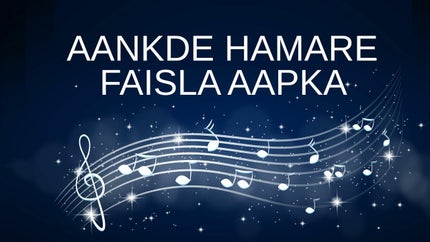 Aankde Hamare Faisla Aapka on India news - live program