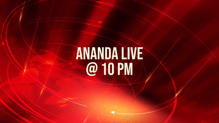 Ananda Live @ 10 Pm on JioTV