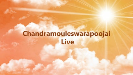 Chandramouleswarapoojai Live on Sri Sankara - past program