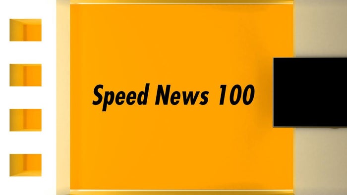 Speed News 100 on JioTV