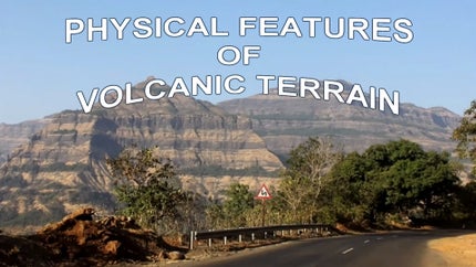 Physical Features Of Volcanic Terrain on DD Gyandarshan - past program