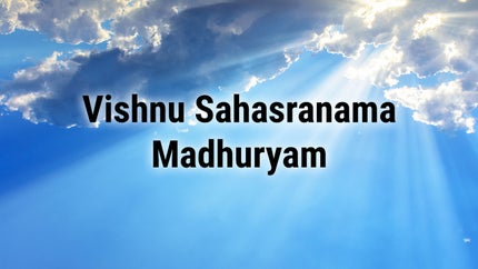 Vishnu Sahasranama Madhuryam Episode 8 on SVBC - past program