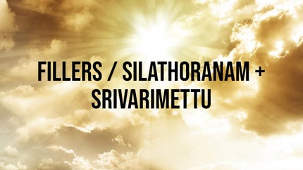 Fillers / Silathoranam + Srivarimettu on SVBC - past program