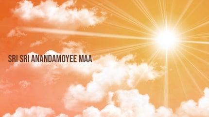 Sri Sri Anandamoyee Maa on Aakash Aath - past program