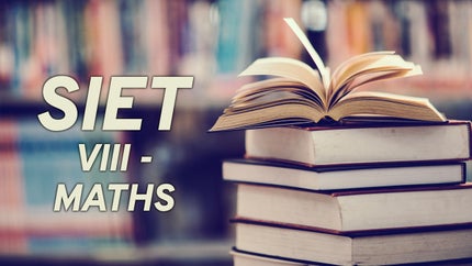 SIET - VIII - Maths on T SAT Vidya - past program