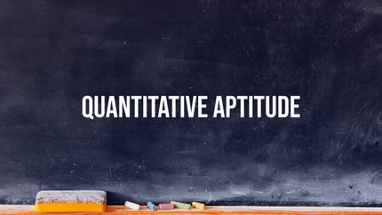 Quantitative Aptitude on T SAT Nipuna - past program