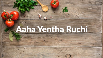 Aaha Yentha Ruchi on DD9 chandana (kannada) - past program