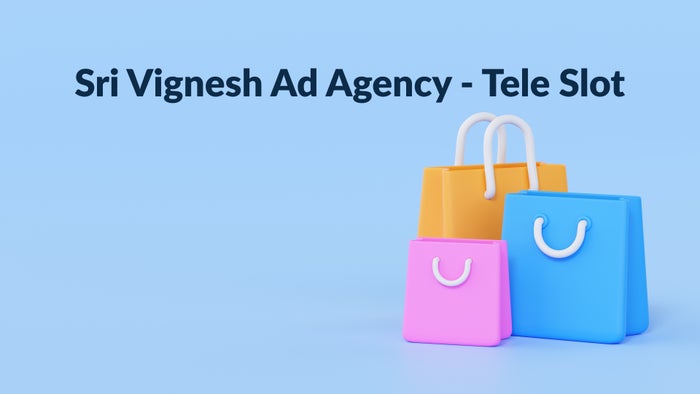 Sri Vignesh Ad Agency - Tele Slot on JioTV