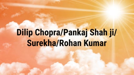 Dilip Chopra/Pankaj Shah ji/Surekha/Rohan Kumar on Sanskar - past program