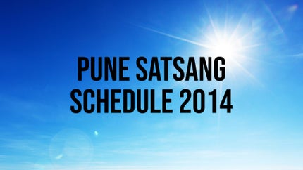 Pune Satsang Schedule 2014 on Dada Bhagwan Foundation Gujarati - past program