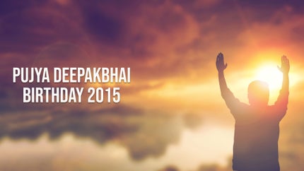 Pujya Deepakbhai Birthday 2015 on Dada Bhagwan Foundation Gujarati - past program