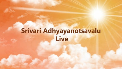 Srivari Adhyayanotsavalu Live Live on SVBC - past program