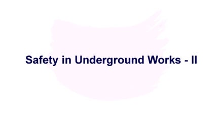 Safety In Underground Works - II on DD Gyandarshan - past program