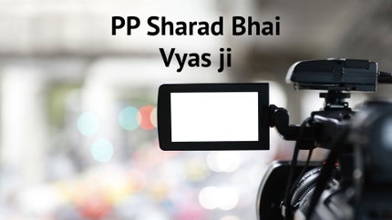PP Sharad Bhai Vyas ji on Sadhna Gold - past program