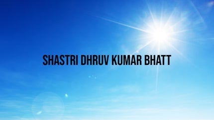 Shastri Dhruv Kumar Bhatt on Sadhna Gold - past program