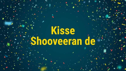 Kisse Shooveeran de on JUSOne - past program