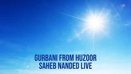 Gurbani From Huzoor Saheb Nanded Live on PTC Chak De - future program