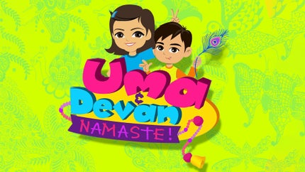 Uma and Devan Namaste! Episode 2 on Q Toonz - past program