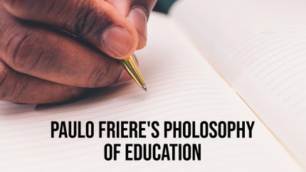 Paulo Friere's Pholosophy Of Education on DD Gyandarshan - past program