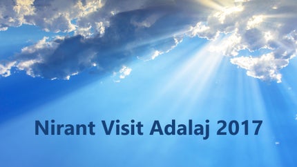 Nirant Visit Adalaj 2017 on Dada Bhagwan Foundation - past program