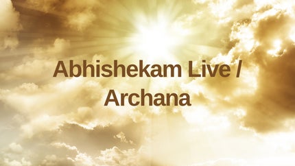 Abhishekam Live / Archana Live on SVBC - past program