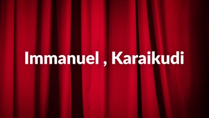 Immanuel , Karaikudi on Nambikkai - past program