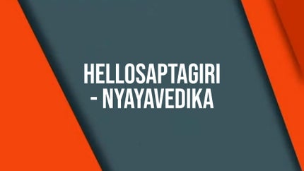 Hellosaptagiri - Nyayavedika on DD Saptagiri - past program