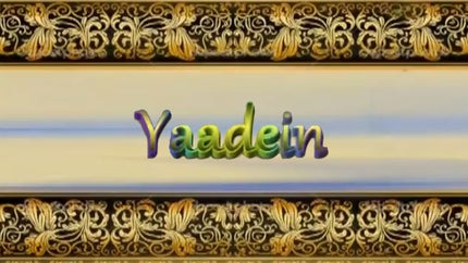 Yaadein on DD urdu - past program