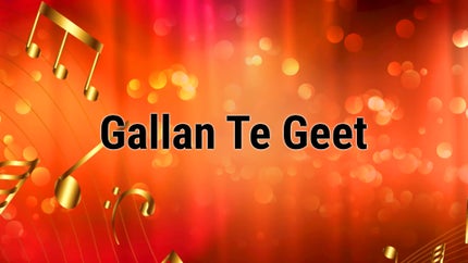 Gallan Te Geet on DD Punjabi - future program