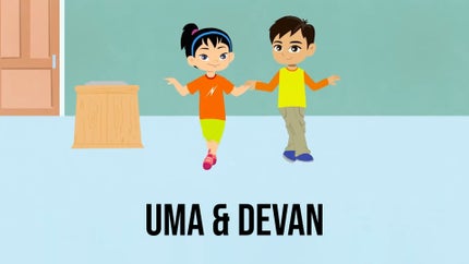 Uma & Devan Episode 1 on Q Toonz - past program