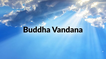 Buddha Vandana on BBS News Network - past program