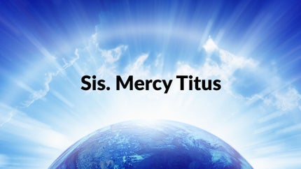 Sis. Mercy Titus on Nambikkai - past program