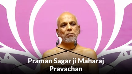 Praman Sagar ji Maharaj Pravachan on Jinvani TV - past program