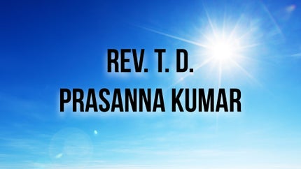 Rev. T. D. Prasanna Kumar on Aradhana TV - past program