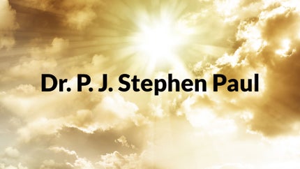 Dr. P. J. Stephen Paul on Aradhana TV - past program