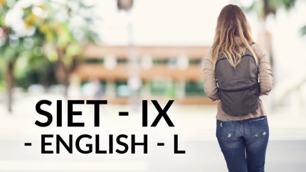 SIET - IX - English - L on T SAT Vidya - past program