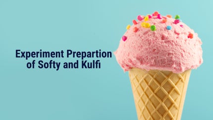 Experiment Preparation of Softy and Kulfi on DD Gyandarshan - past program