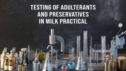 Testing Of Adulterants And Preservatives In Milk Practical on DD Gyandarshan - past program