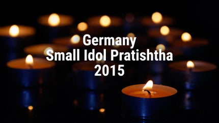 Germany Small Idol Pratishtha 2015 on Dada Bhagwan Foundation - past program